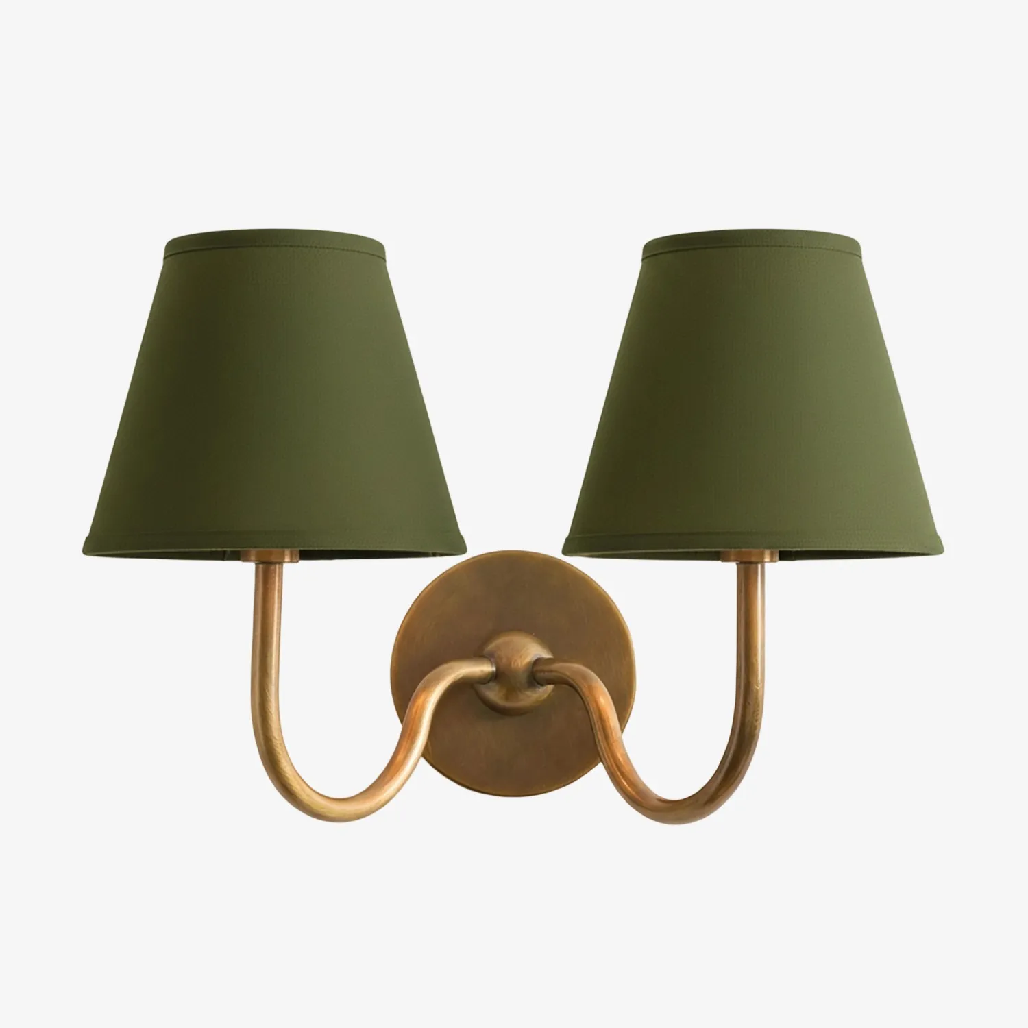Luvora Vintage Pleated Shade Wall Lamp - Refined Linen Sconce For Bathroom or Corridor KL1272