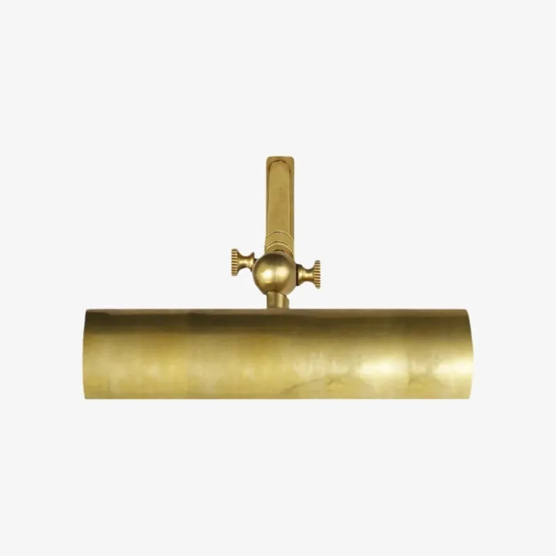 Libris Cylinder Picture Light - Metal Shade Wall Lamp for Living Room or Bedroom KL2162