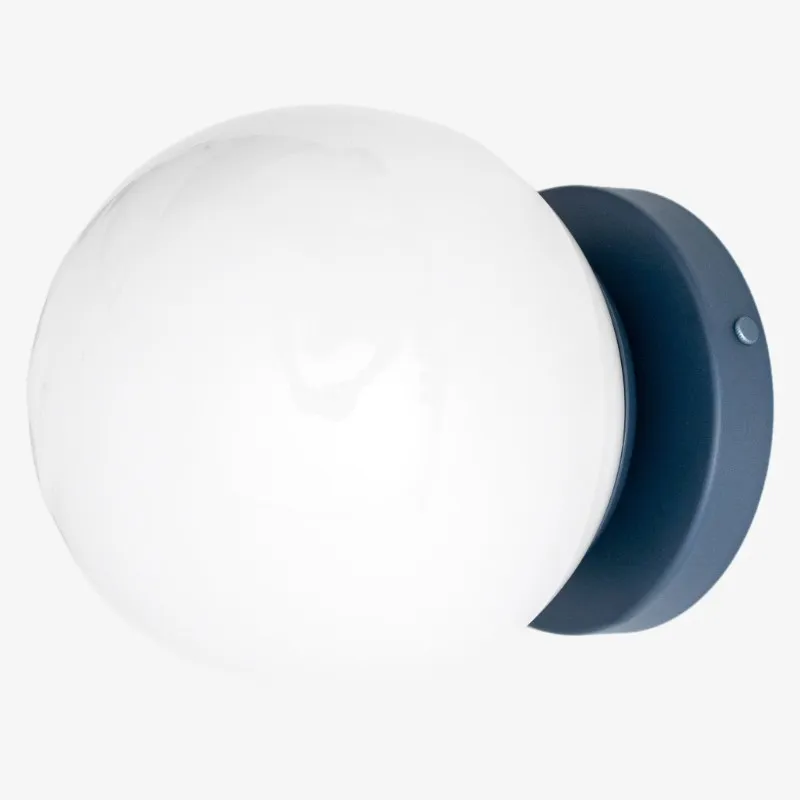 Glorica Glass Globe Wall Sconce - Multi-Color Modern Minimalist Light KL1495