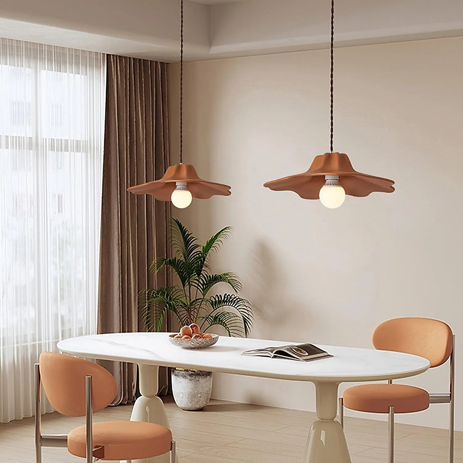 Colored Design Flower Pendant Light KL130