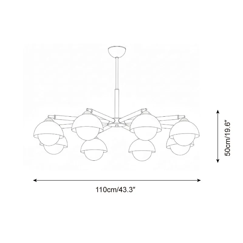 Belmont Chandelier D196
