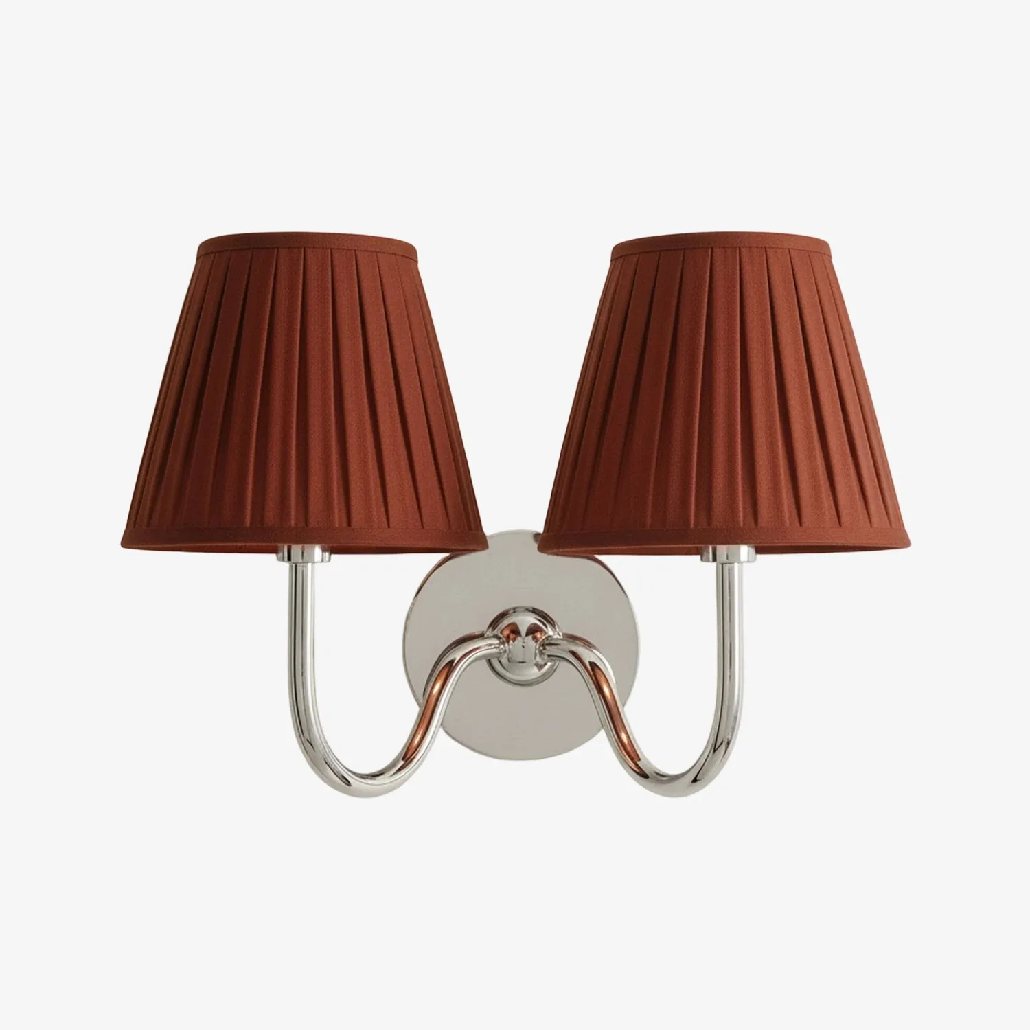 Luvora Vintage Pleated Shade Wall Lamp - Refined Linen Sconce For Bathroom or Corridor KL1272