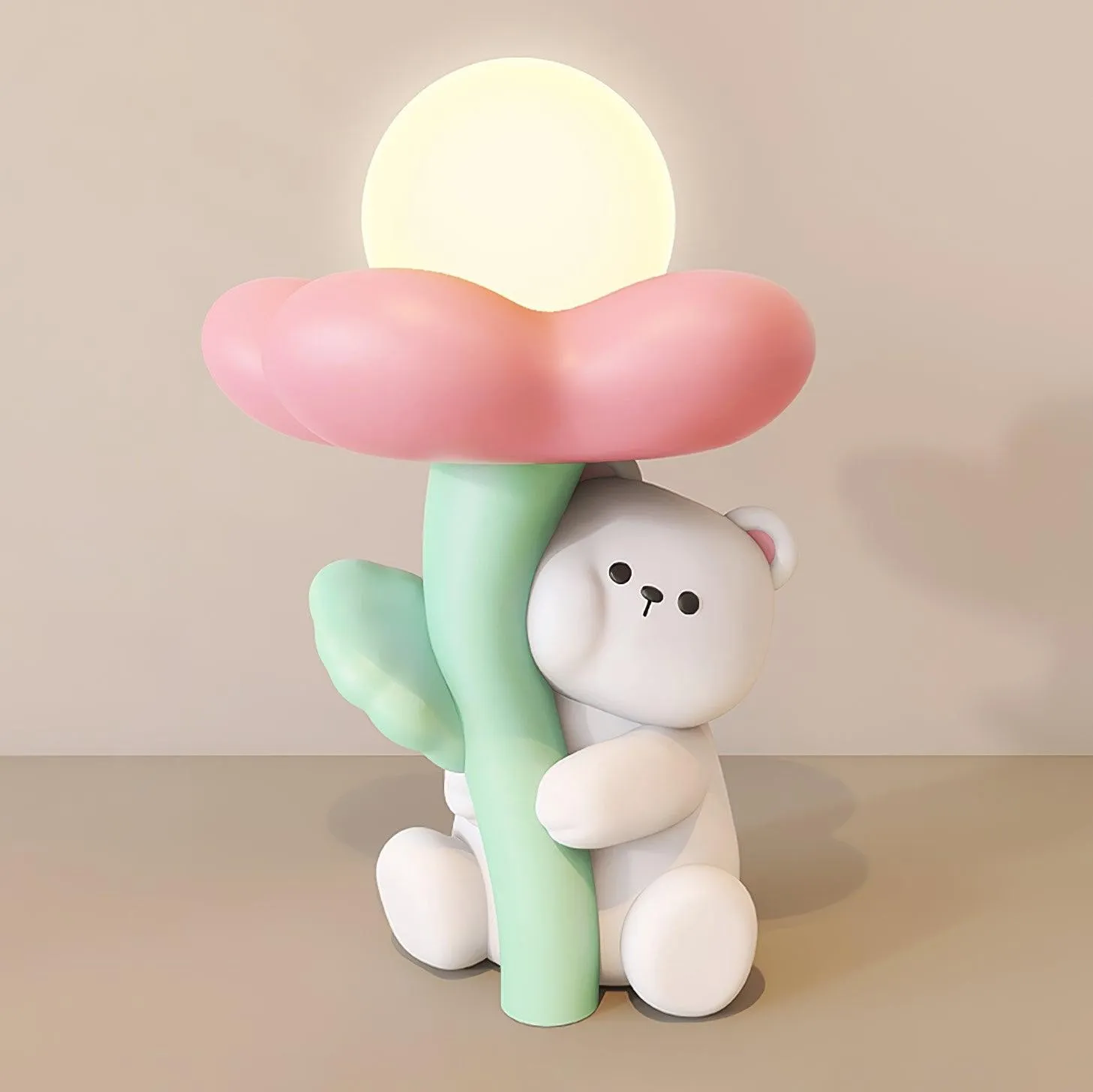 Cute Bear Resin Table Lamp KL821