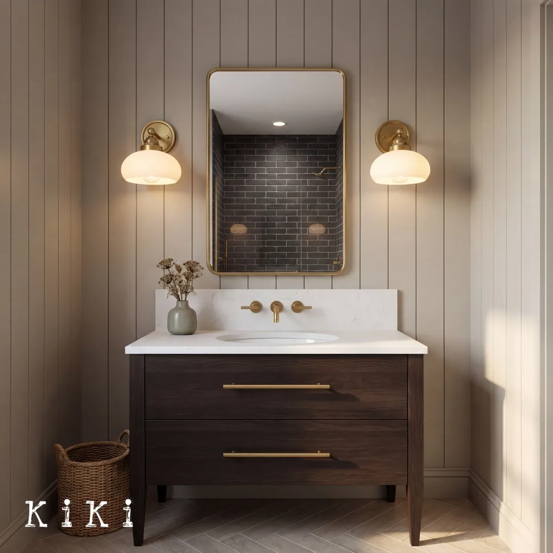 Riven Blown Glass Wall Lamp - Industrial Chic Style Interior Light KL2019