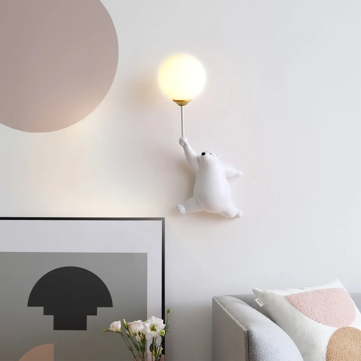 Bear Balloon Wall Lamp KL971