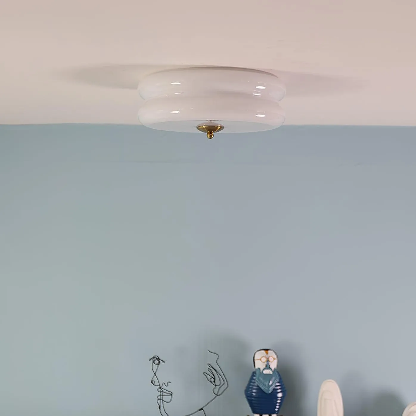 Art Deco Vintage LED Ceiling Light KL13
