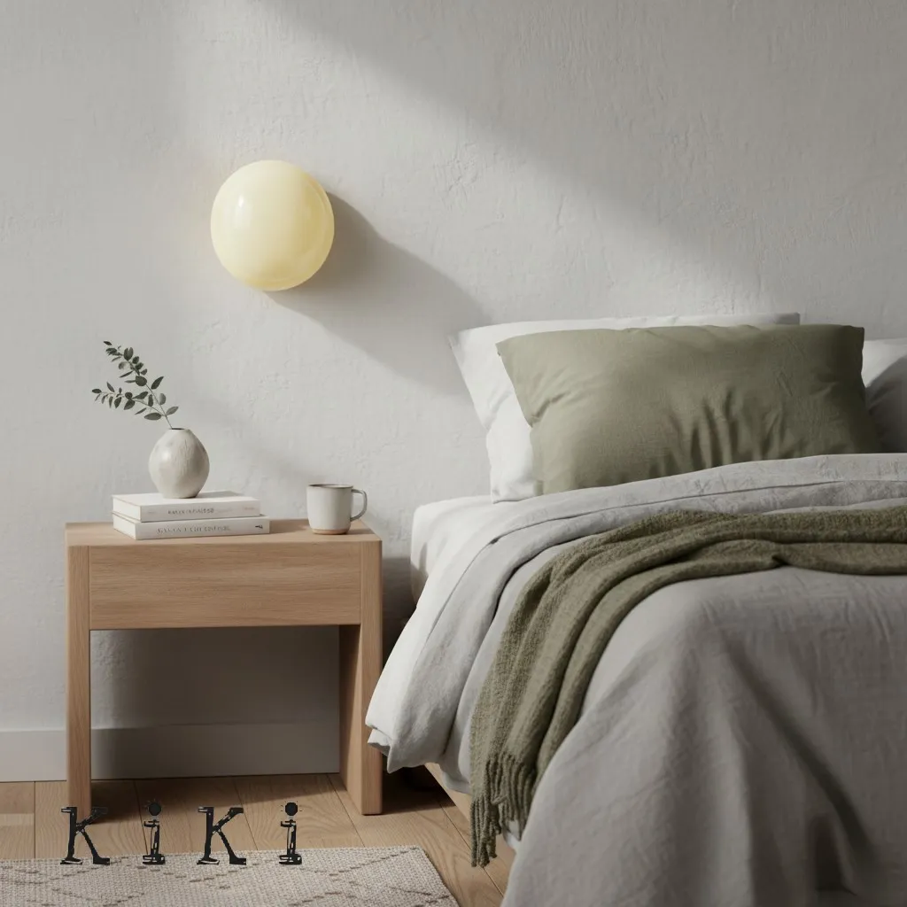 Orra Scandinavian Round Wall Sconce - Timeless Design for Spaces KL1560