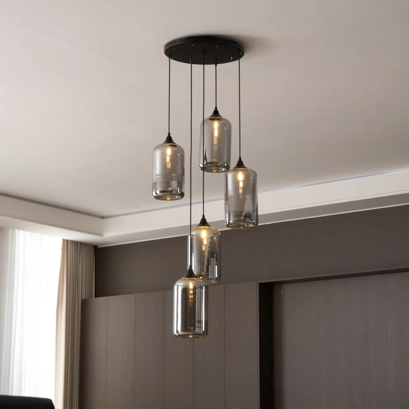 Bottle Pendant Light D363