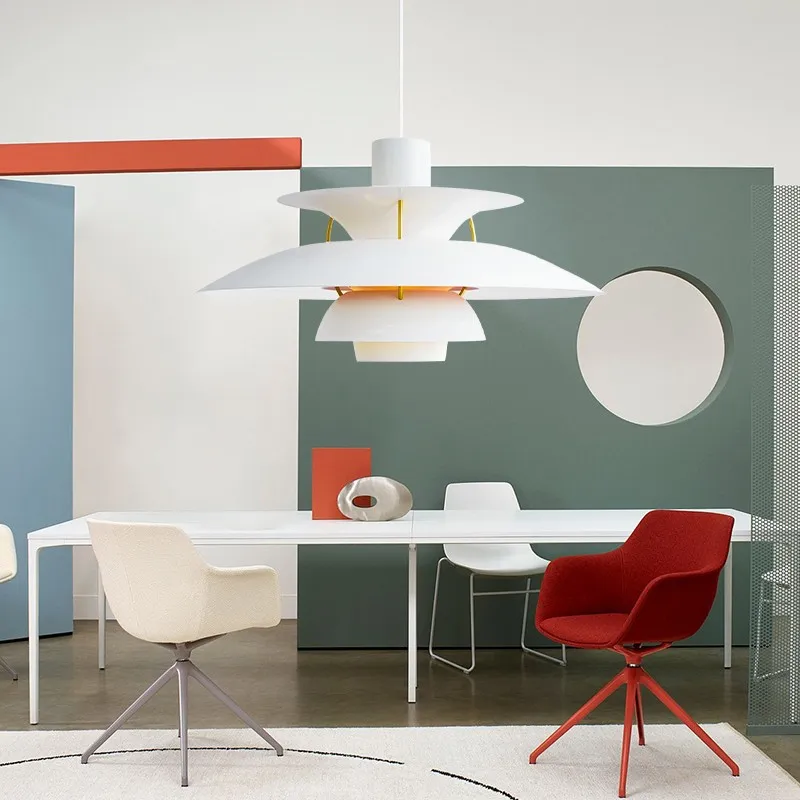 Scandinavian Multilayer Metal Pendant Light