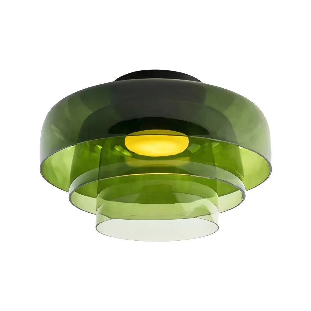 Celestial Morandi Layered Glass Ceiling Light - Scandinavian Ceiling Lamp For Living Room KL2146