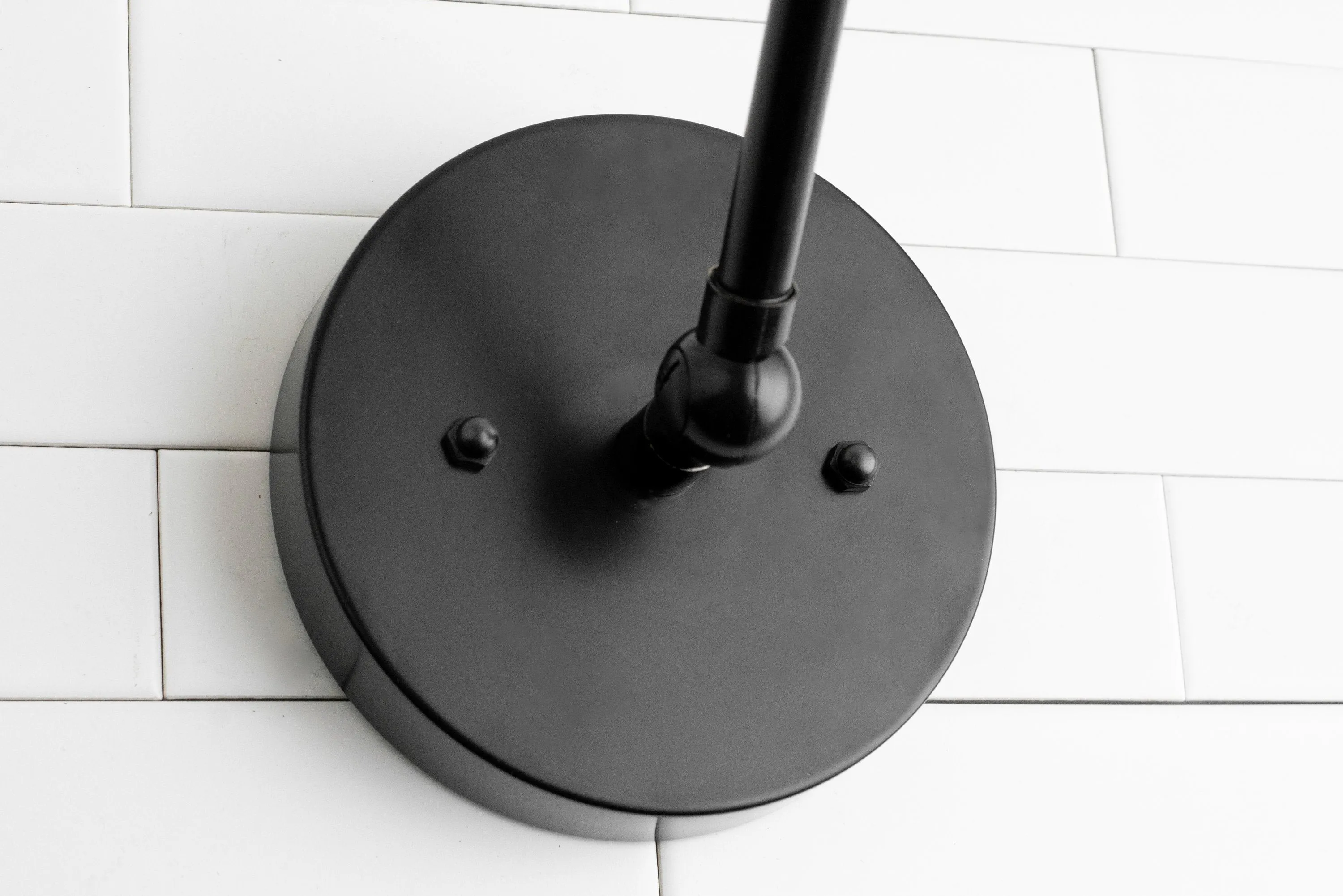 Conique Metal Vintage Industrial Swing Arm Wall Lamp - Adjustable Dome Shade for Study KL1440