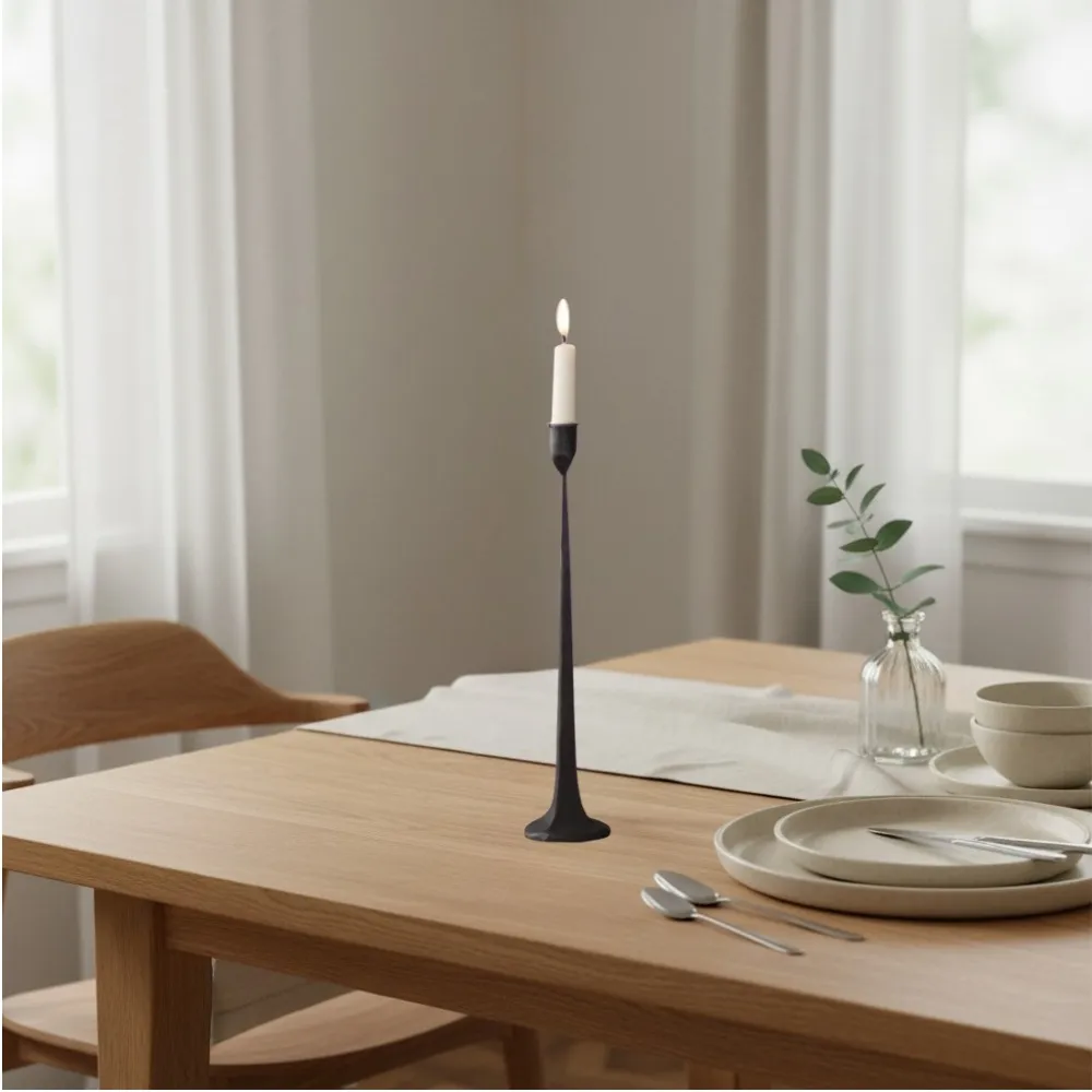 Tegna Modern Tall Candle Holders Elegant Slim Profile Design - Centerpiece And Interior Styling KL2349