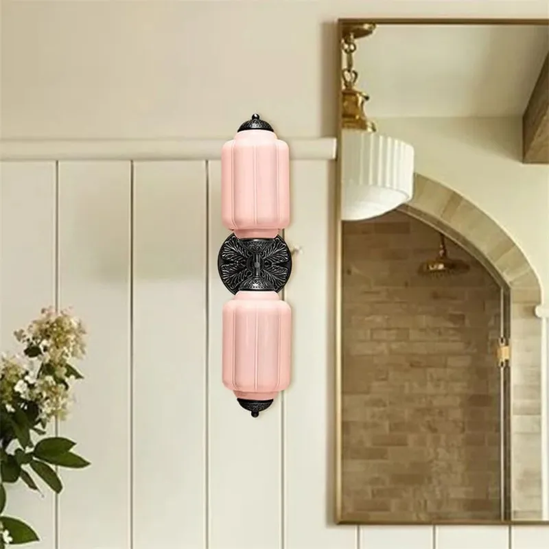 Eloise Pumkin Glass Vanity Sconce KL856