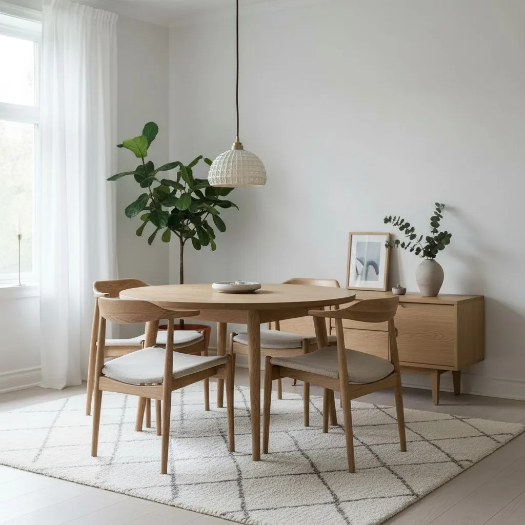 Traditional Japanese Brass Walnut Glass Ceramic Cylinder Conic Flower Bowl 1-Light Pendant Light For Dining Room KL1245