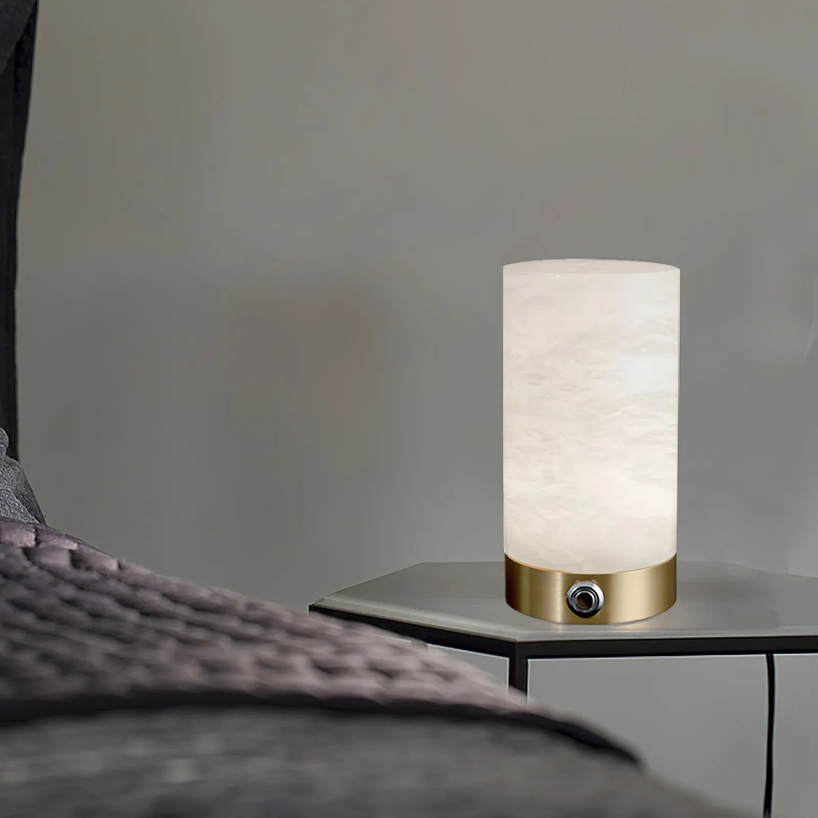 Totem Alabaster Table Lamp (built-in battery) D499