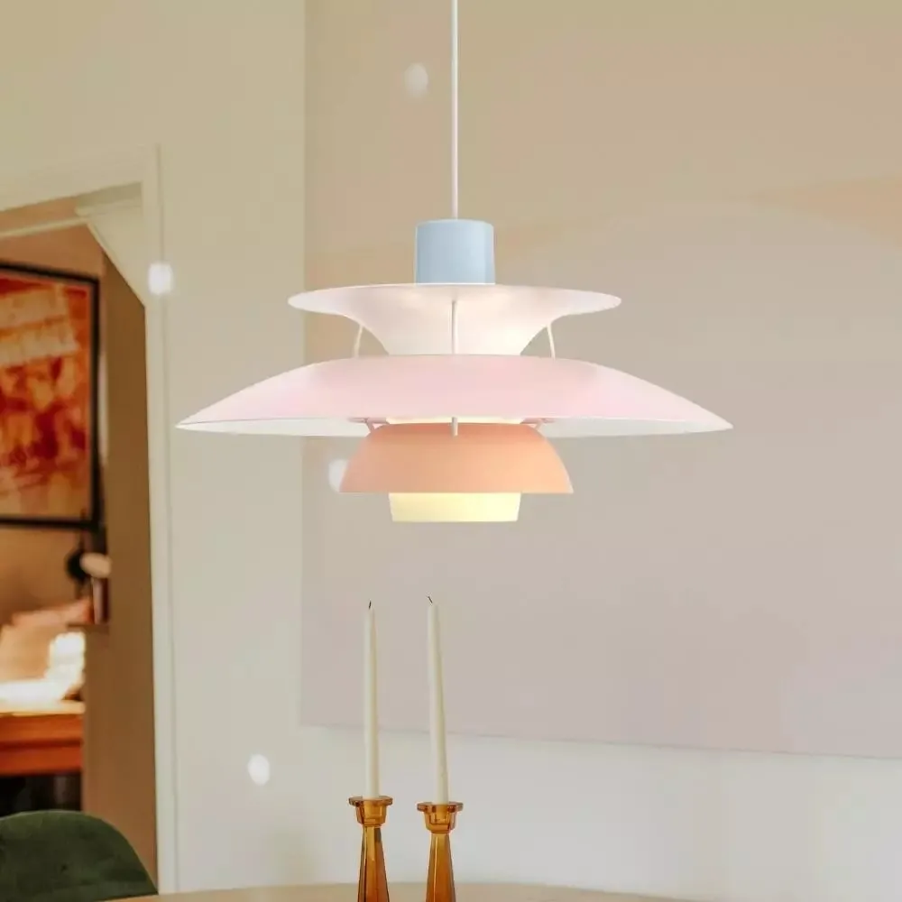 Scandinavian Multilayer Metal Pendant Light