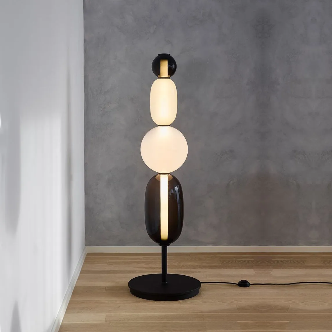 Nordic Minimalist Creative Luxury Gourd Glass Table Lamp KL278
