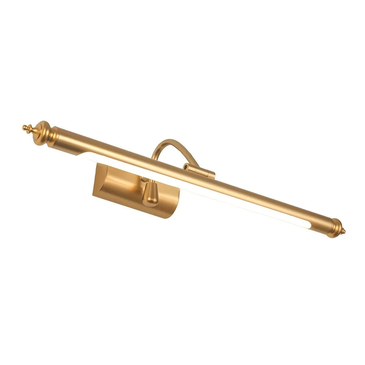 Mirror Front LED Brass Wall Lamp KL352