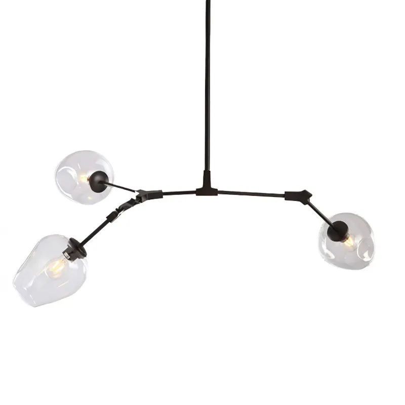 Branching bubble chandelier