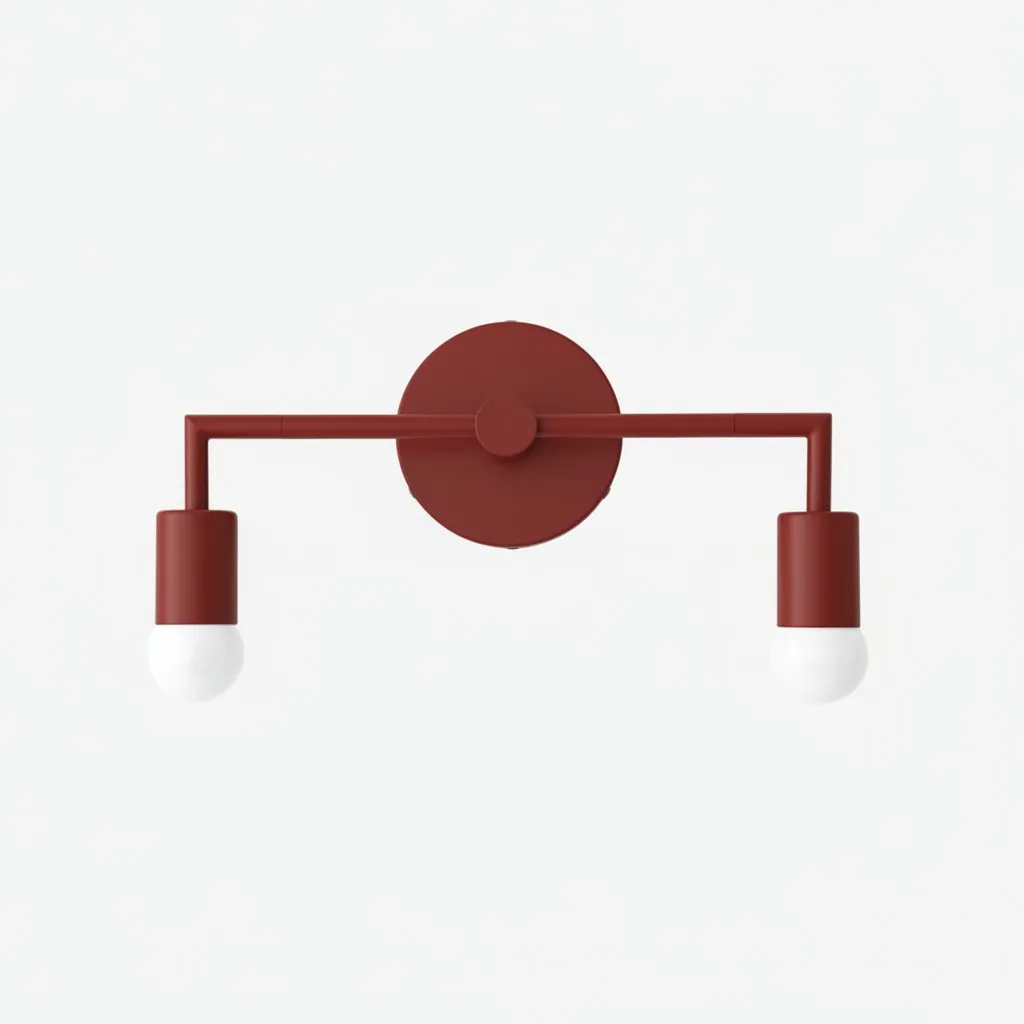 Mobilux Line Colorful Vanity Light - Modern Powder Coated Bathroom Sconce Fixture KL1409