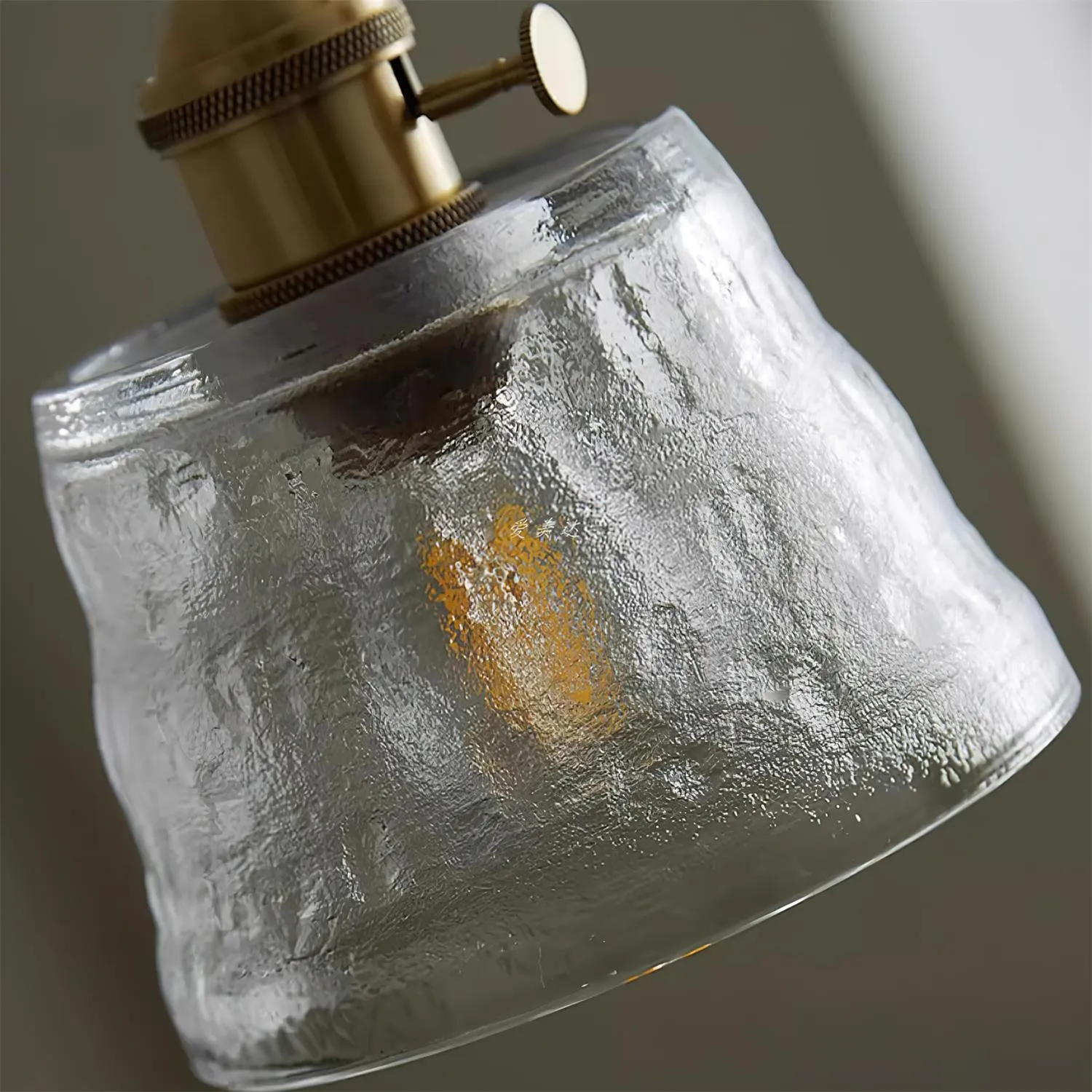 Retro Small Cup Glass Pendant Lamp KL292