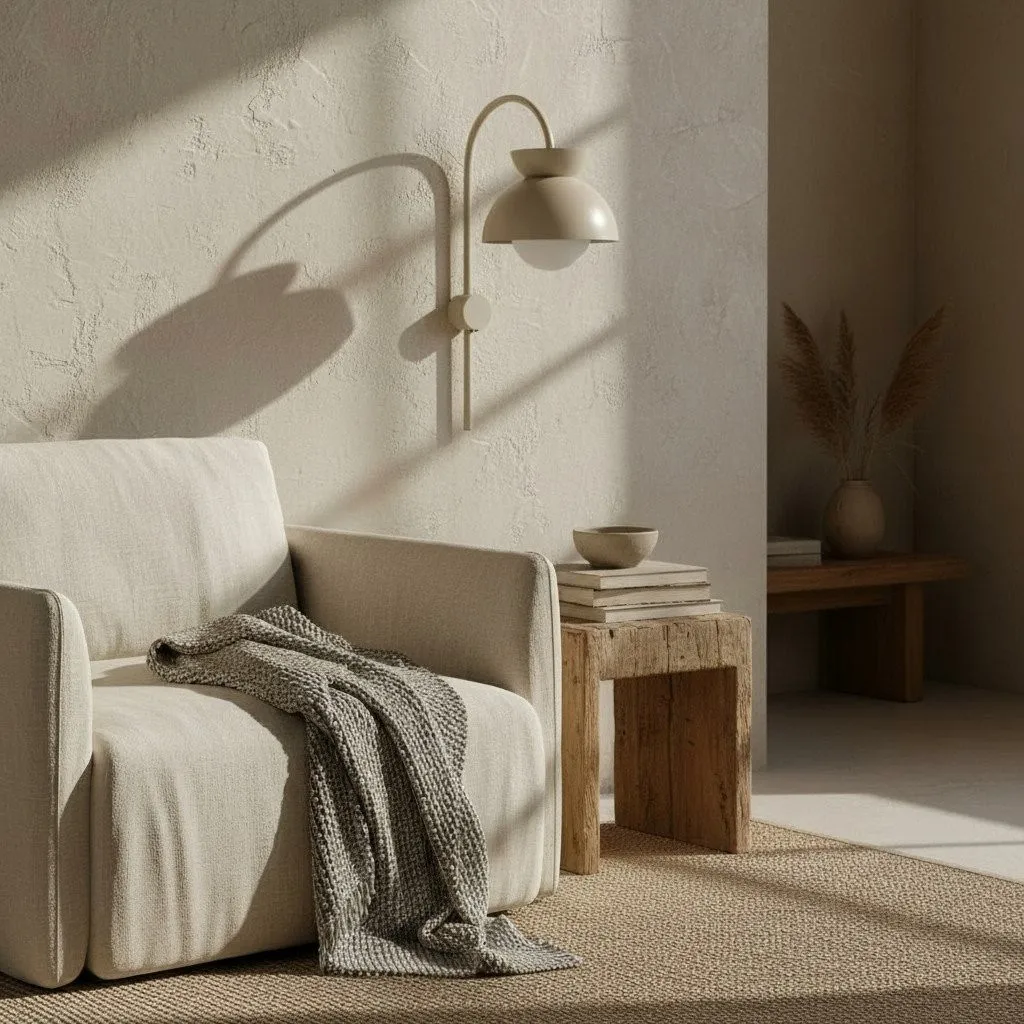 Aurelia Wall Lamp with Tiered Dome Design in Modern Metal for Bedroom or Hallway KL1729