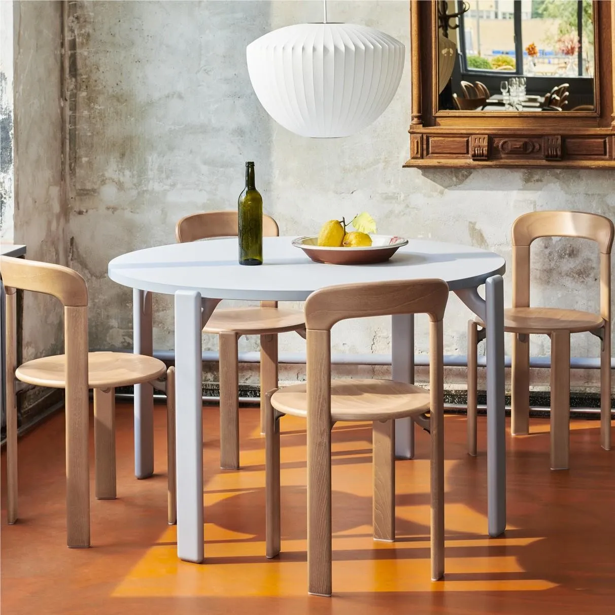 Nelson Bubble White Pendant Light - Modern Minimalist Pendant Light for Living Room