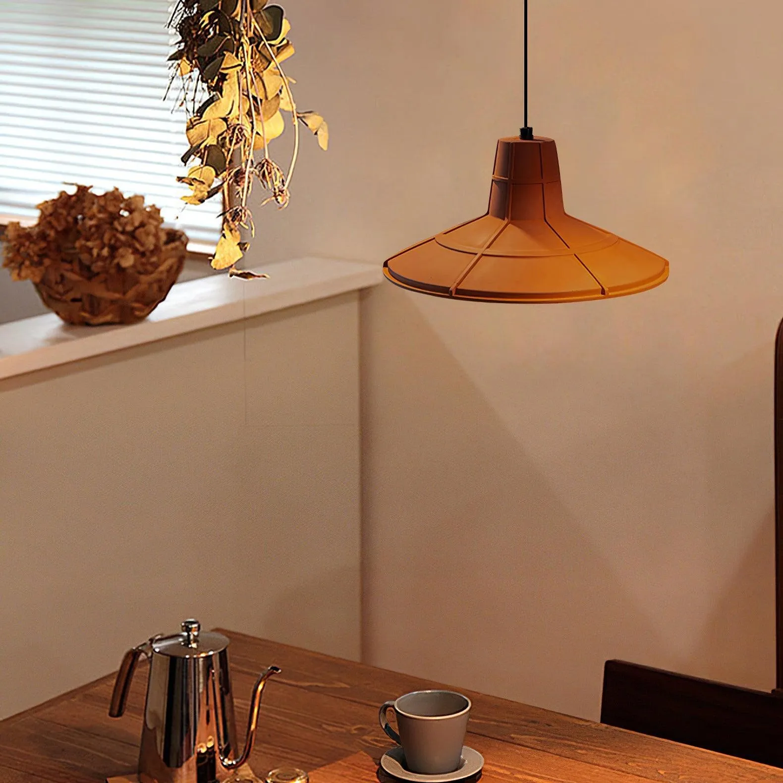 Industrial Style Cement Terracotta Craft Pendant Light KL654