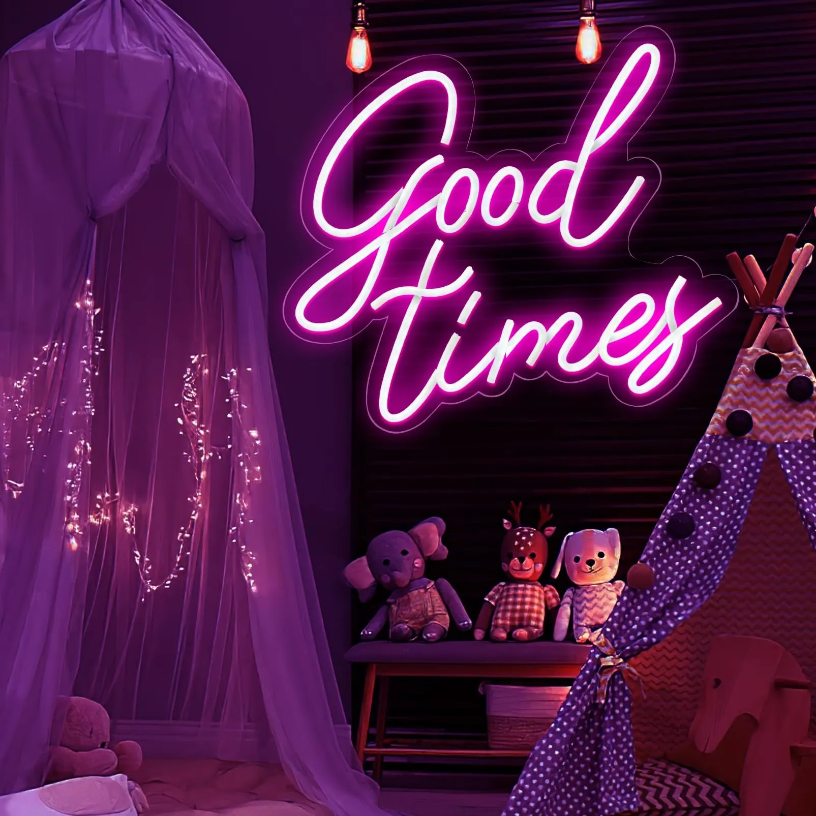 Good Vibes Led Neon Sign For Wall Decor KL192
