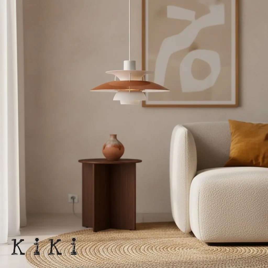 Scandinavian Multilayer Metal Pendant Light