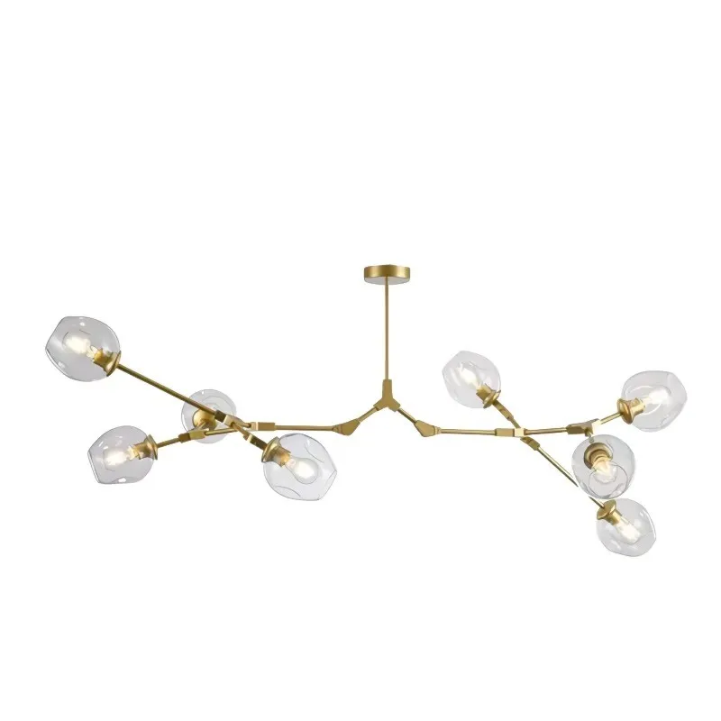 Branching bubble chandelier