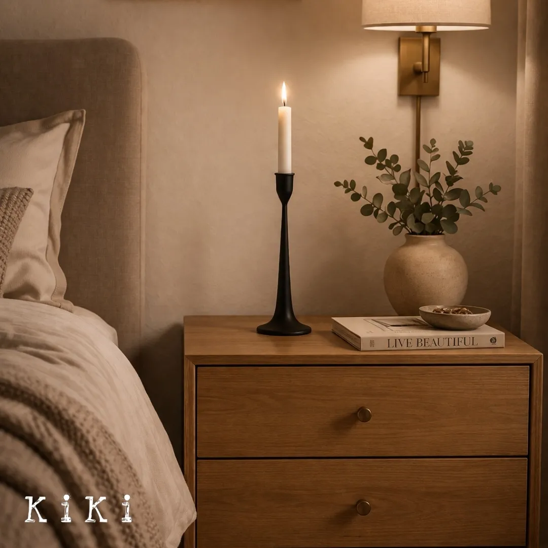 Tegna Modern Tall Candle Holders Elegant Slim Profile Design - Centerpiece And Interior Styling KL2349