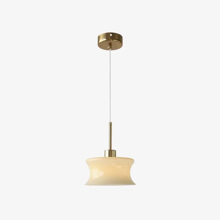 French Vintage Glass Window Pendant Lamp KL219