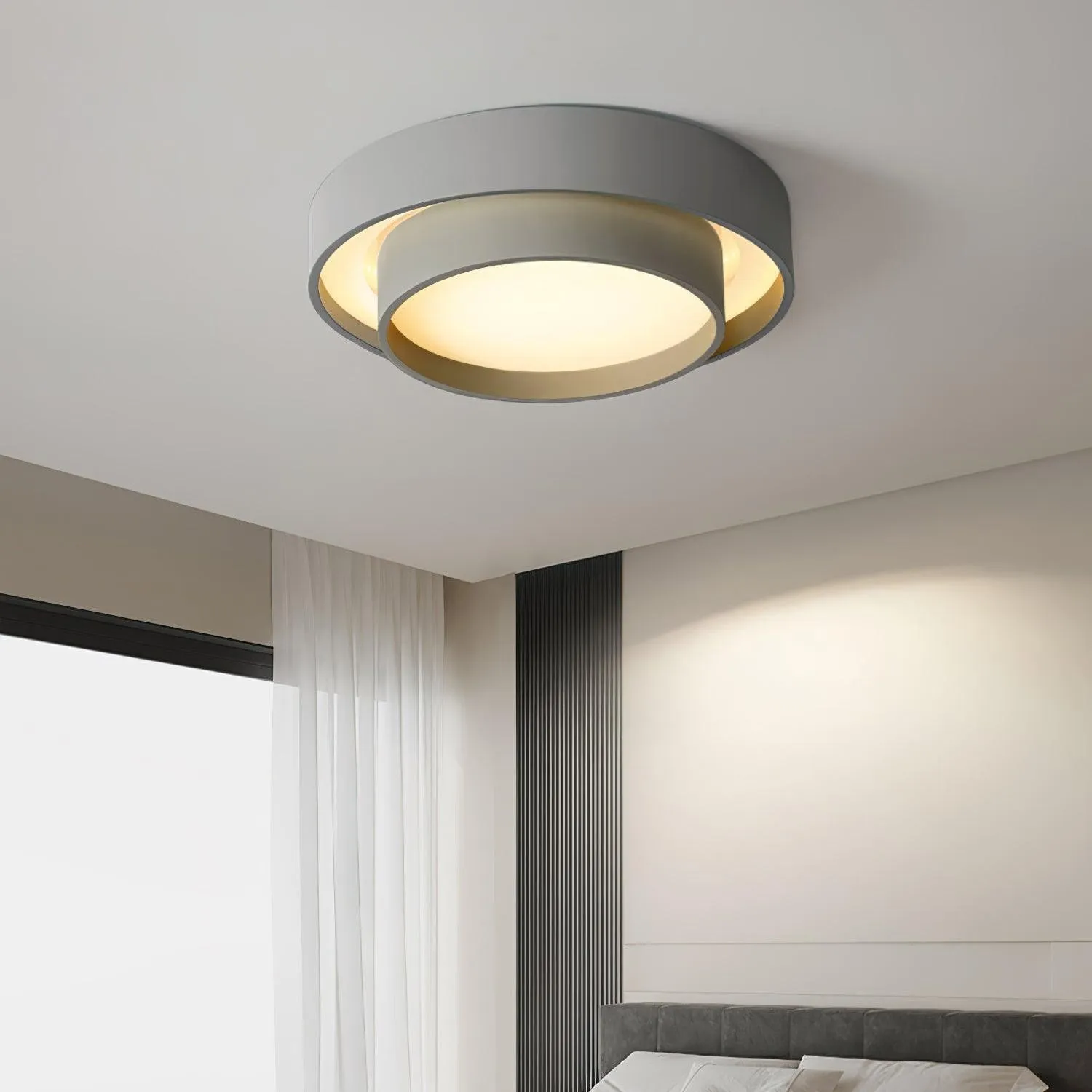 Modern Minimalist Melody Disc Ceiling Light KL24