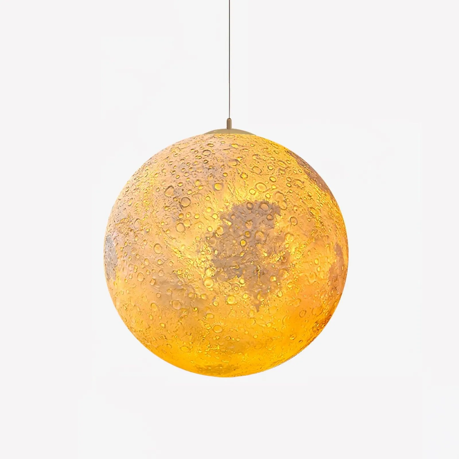 Planetary White Moon Chandelier Suitable For Living Room KL202