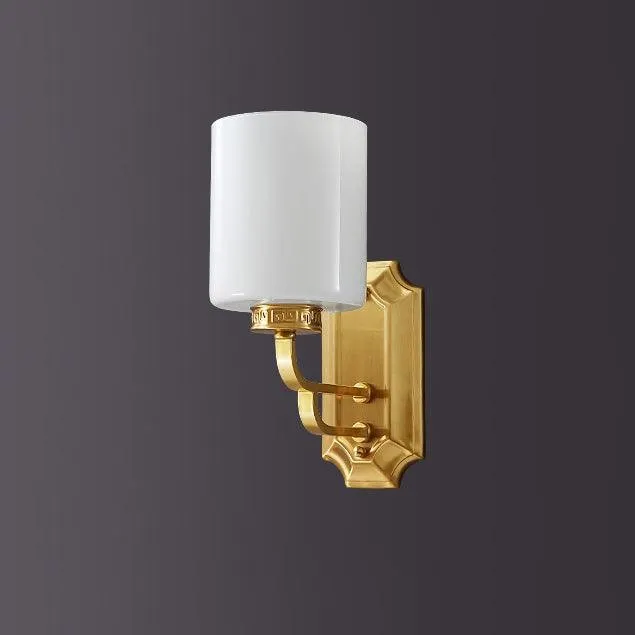 Nordic Copper Retro Wall Lamp KL414