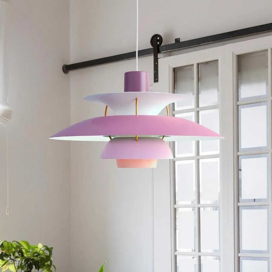 Scandinavian Multilayer Metal Pendant Light