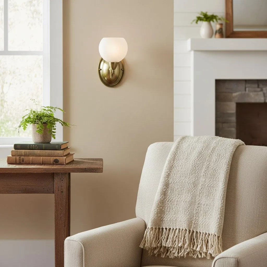 Armicora Modern Curved Wall Light - Elegant Decorative Fixture for Living Rooms & Bedrooms KL1929