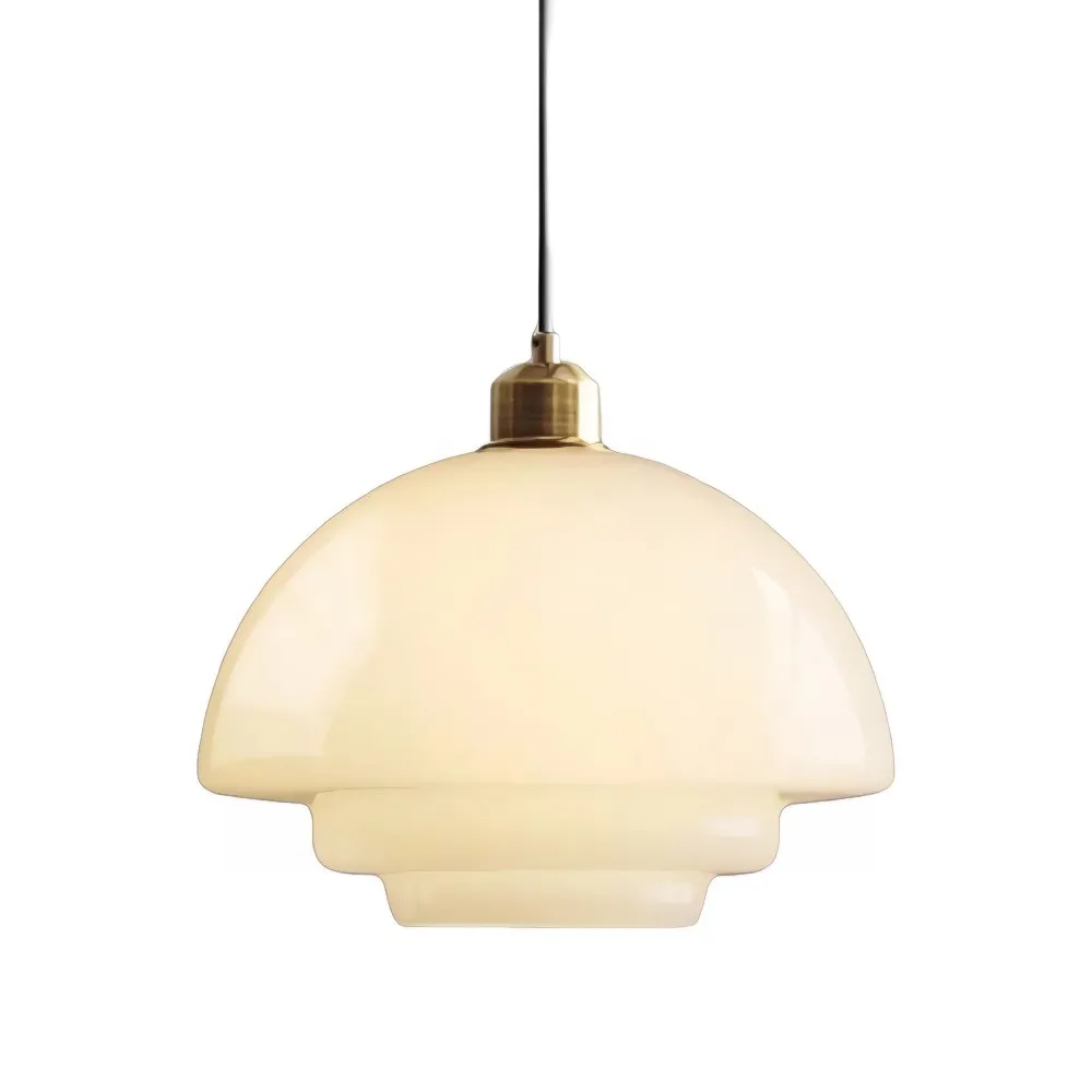 Retro Layer Glass Pendant Light - Hanging Lighting for Home Use KL46