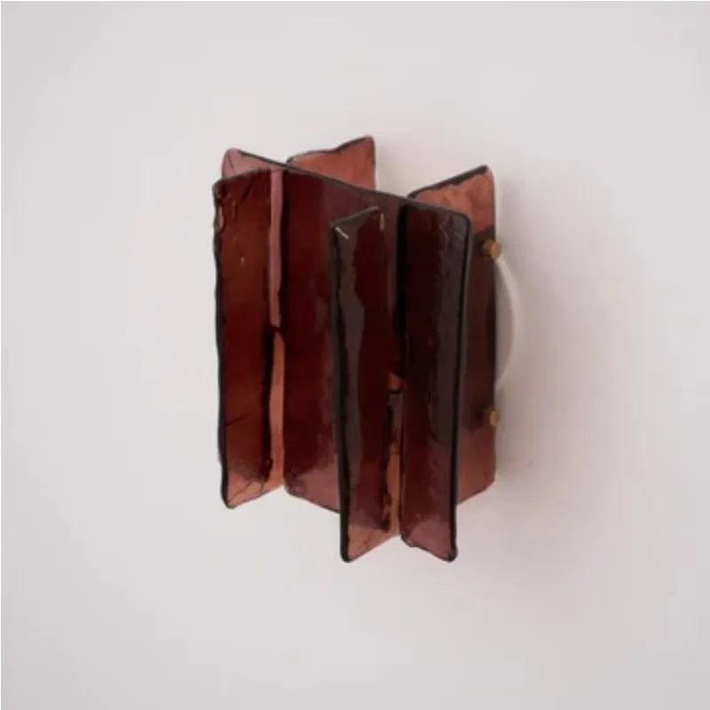 Lumiridge Wall Sconce - Modern Minimalist Metal and Glass Light for Living Room KL2133