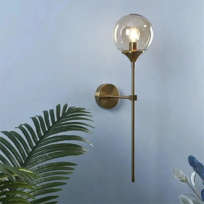 Modern Design Glass Ball Wall Light KL12