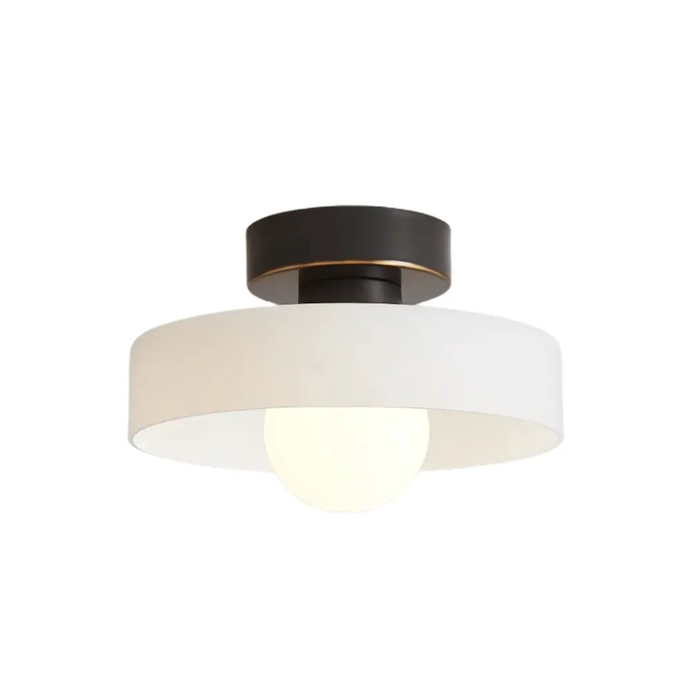 Stained Glass Flush Disc Orb Ceiling Light KL917