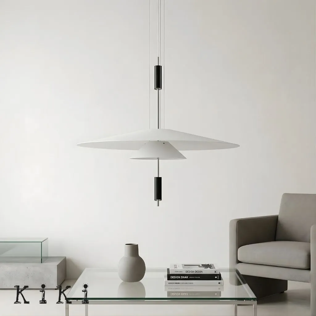 Flamingo Layered Pendant Light - Elegant Modern Lighting for Lounge and Hall