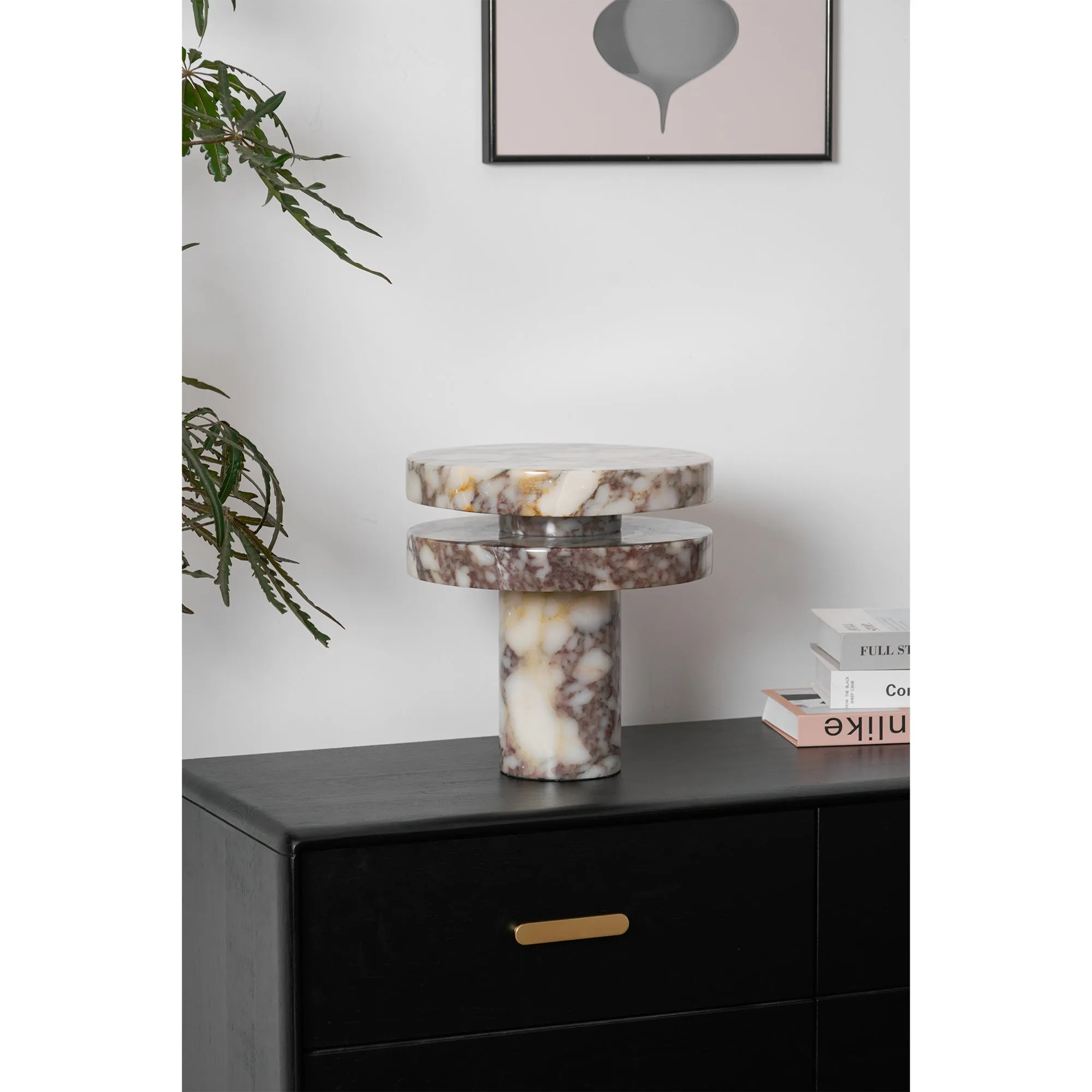 Pillar Marble Table Lamp D567