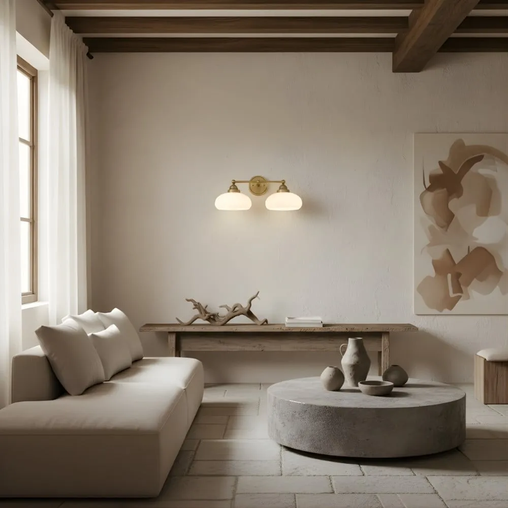 Riven Blown Glass Wall Lamp - Industrial Chic Style Interior Light KL2019