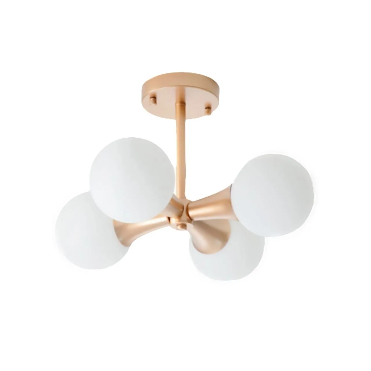 Mid Century Metal Multi Heads Globe Ceiling Lamp KL90
