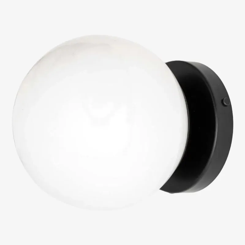 Glorica Glass Globe Wall Sconce - Multi-Color Modern Minimalist Light KL1495