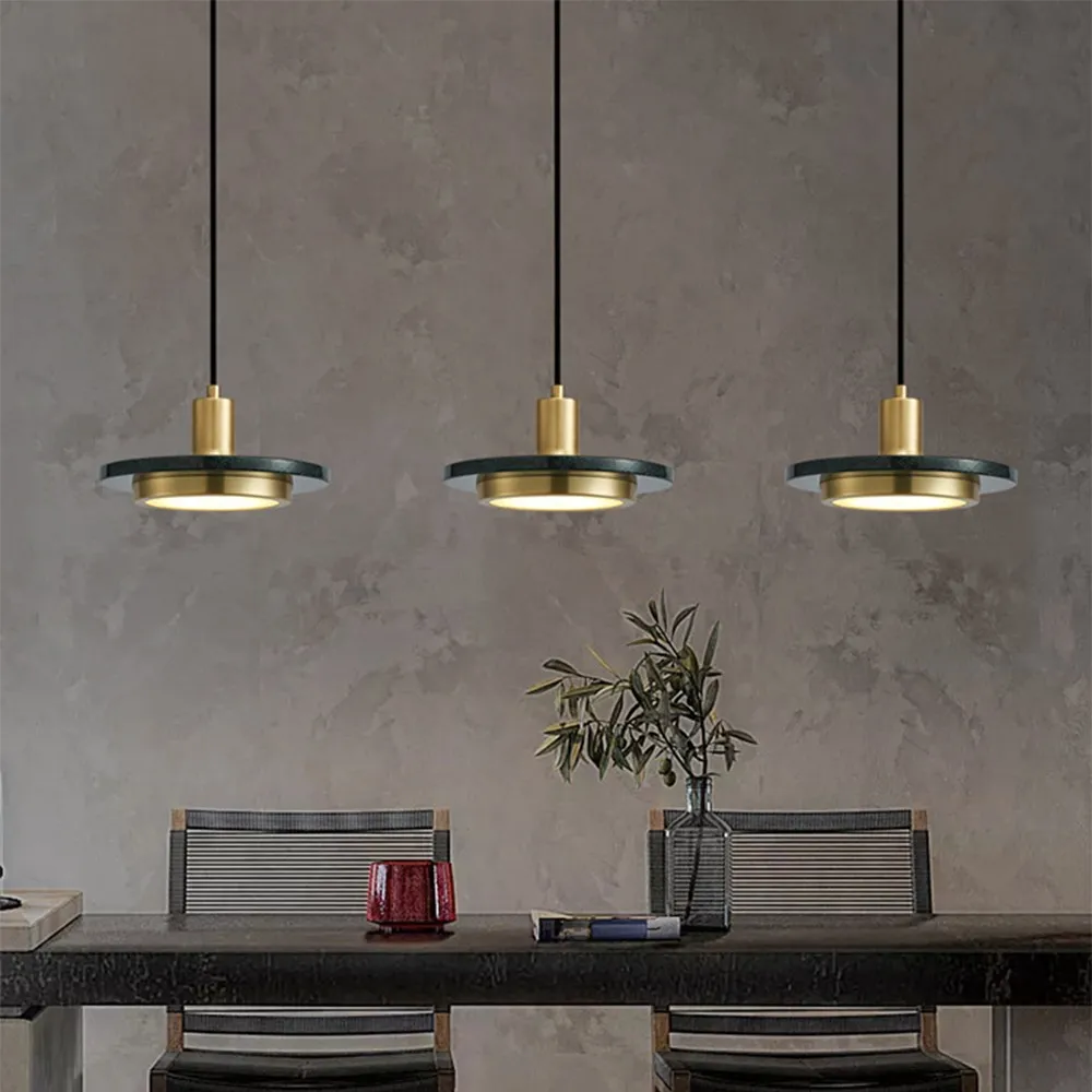 Modern Creative Marble Art Pendant Lamp KL387