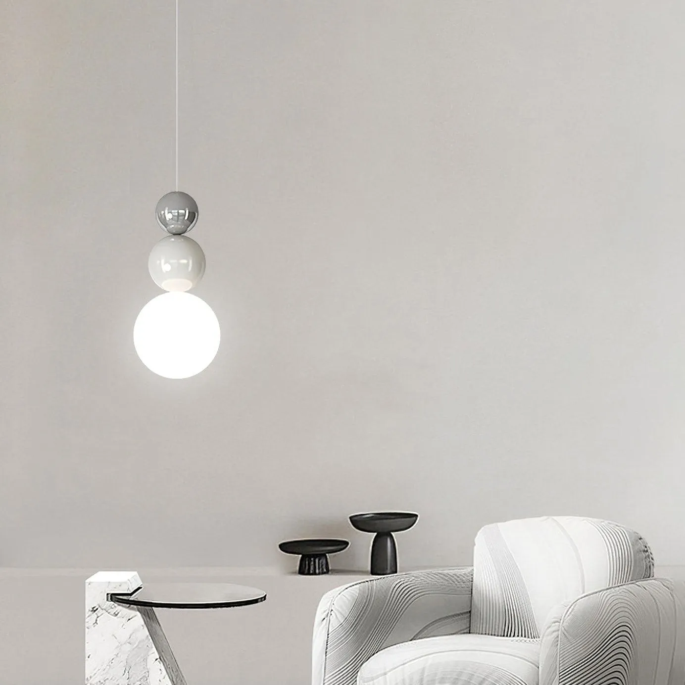Modern Nordic Acrylic Multi Ball Pendant Light KL135