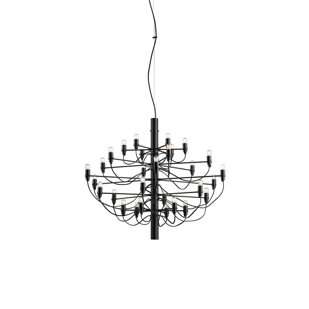2097 Suspension Lamp - Sleek Multi-Head Chandelier For High Ceilings and Large Spaces